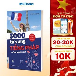 Sách - 3000 Từ Vựng Tiếng Pháp Thông Dụng Nhất