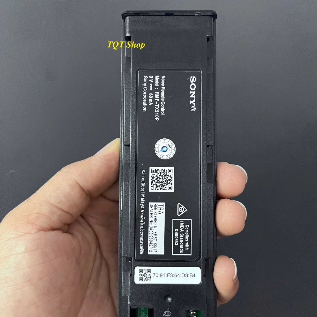 Điều khiển giọng nói Tivi Sony TX310P Dùng TV Đời 2015, 2016, 2017, 2018, 2019- Hàng Cao Cấp