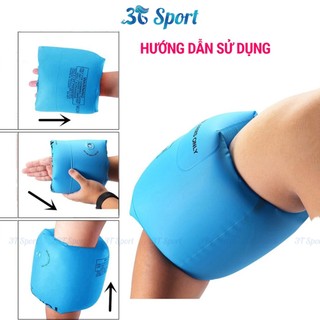 Phao tay tập bơi Roll-ups dùng cho bé và người lớn dưới 55Kg, Phao tay chất liệu PVC Cao Cấp dày dặn