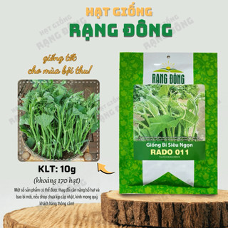 Hạt giống Bí Siêu Ngọn Rado 011 Gói 20g dễ trồng, nhanh thu hoạch, cây khoẻ, giàu dinh dưỡng