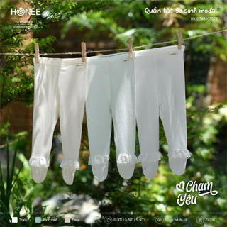 Quần tất sơ sinh thông hơi mỏng modal