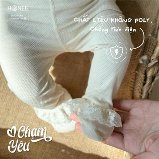 Quần tất sơ sinh thông hơi mỏng modal