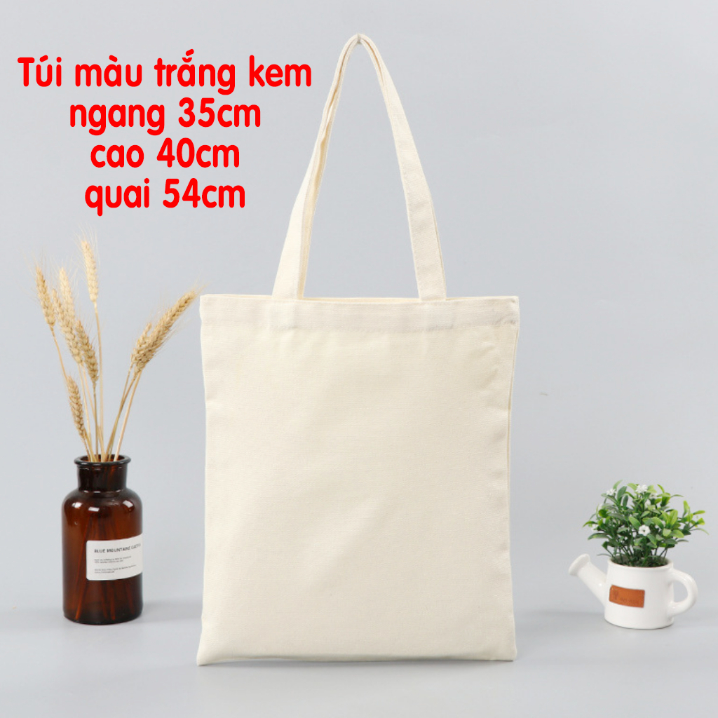 Túi vải canvas có khóa kéo, có túi phụ hình Cột Sống Bất Ổn hài hước dễ thương túi tote du lịch 30x45cm tota0281