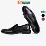 Giày nam công sở da bò nappa cao cấp, giày lười G114- Bụi leather- hộp sang trọng -Bảo hành 12 tháng — ảnh 1