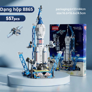 [Hộp 1093 Chi tiết] Bộ đồ chơi lắp ráp mô hình tàu vũ trụ phi hành gia cao cấp lắp ghép thông minh quà tặng cho bé