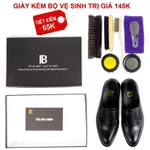 Giày nam công sở da bò nappa cao cấp, giày lười G114- Bụi leather- hộp sang trọng -Bảo hành 12 tháng — ảnh 7