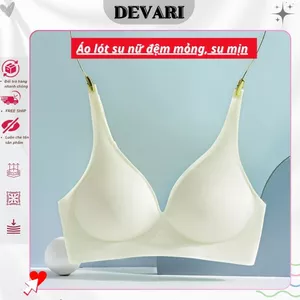 Áo lót su đúc nữ đệm mút vừa nâng ngực khoét lỗ trước ngực sexy quai lót lưới thoáng khí DEVARI A332