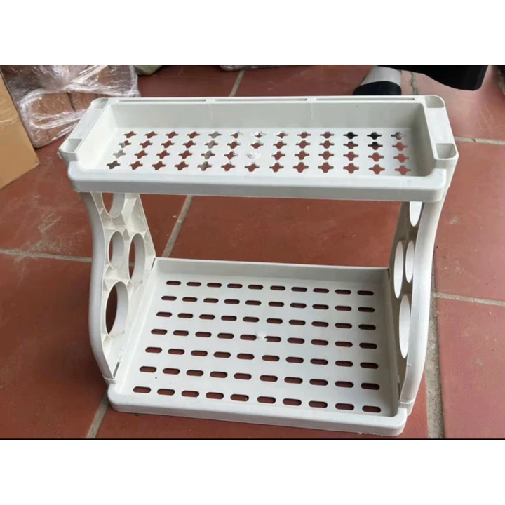 {GIÁ HỦY DIỆT} KỆ GIA VỊ CHỮ H NHỰA VIỆT Kệ gia vị chữ H Tiện ích -Tiện Dụng Cho căn bếp NHỰA Việt
