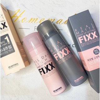 Xịt Khóa Nền So Natural Make Up Setting Fixx 75ml - Giữ Lớp Trang Điểm Hoàn Hảo Suốt Ngày