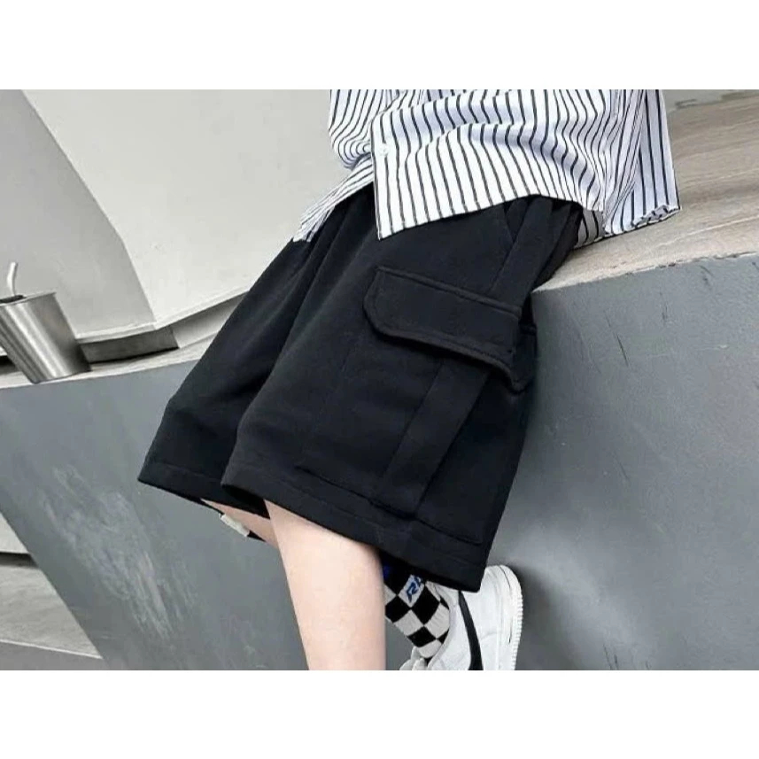 [Peinn] Quần đùi túi hộp bé trai 18-52kg thiết kế năng động cá tính. Chất liệu thoáng mát. H33 - EB101