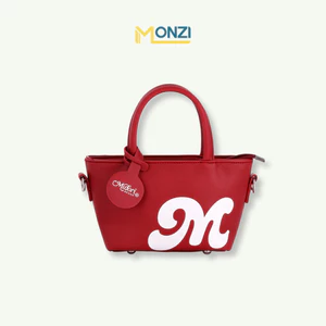 Túi Tote Da PU Lushbag Nam Nữ Đeo Chéo Đựng Điện Thoại Đi Học Chơi | Local brand MONZI
