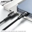Cáp Sạc Dữ Liệu C22-04 USB-A Sang USB-C Hợp Kim Nhôm Truyền Dữ Liệu Ổn Định Bền Bỉ Tiện Lợi