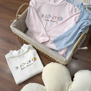 La pomme AW2025 BST Áo giữ nhiệt La Pomme sắc màu tươi sáng  T9.1