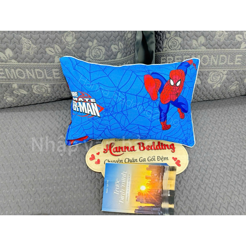 Gối trẻ em Cotton 100% SUNDEVI BEDDING 30x45cm mềm mại, thoáng mát