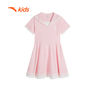 ANTA KIDS Áo Váy Bé Gái Set Váy Đầm Cổ Thủy Thủ Big Kids 3624C7306R