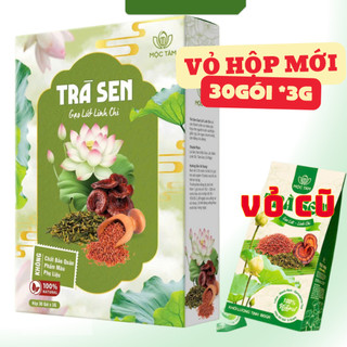 Trà Sen Gạo Lứt Linh Chi Hỗ Trợ Giảm Cân Đốt Mỡ, Giảm Mỡ Máu và Huyết Áp, An Thần Ngủ Ngon