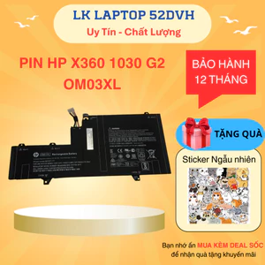 PIN LAPTOP HP X360 1030 G2 OM03XL EliteBook X360 1030 G2, OM03XL, 863280-855 New 100%