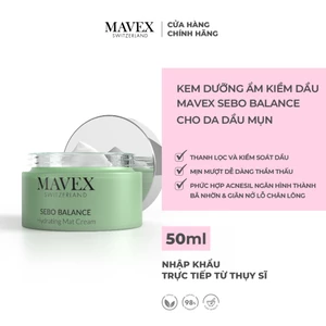 Kem dưỡng ẩm kiềm dầu Mavex Sebo Balance cho da dầu mụn 50ML