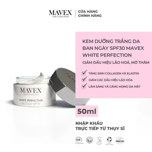 Kem dưỡng trắng da ban ngày SPF30 Mavex White Perfection giảm lão hoá, mờ thâm 50ml