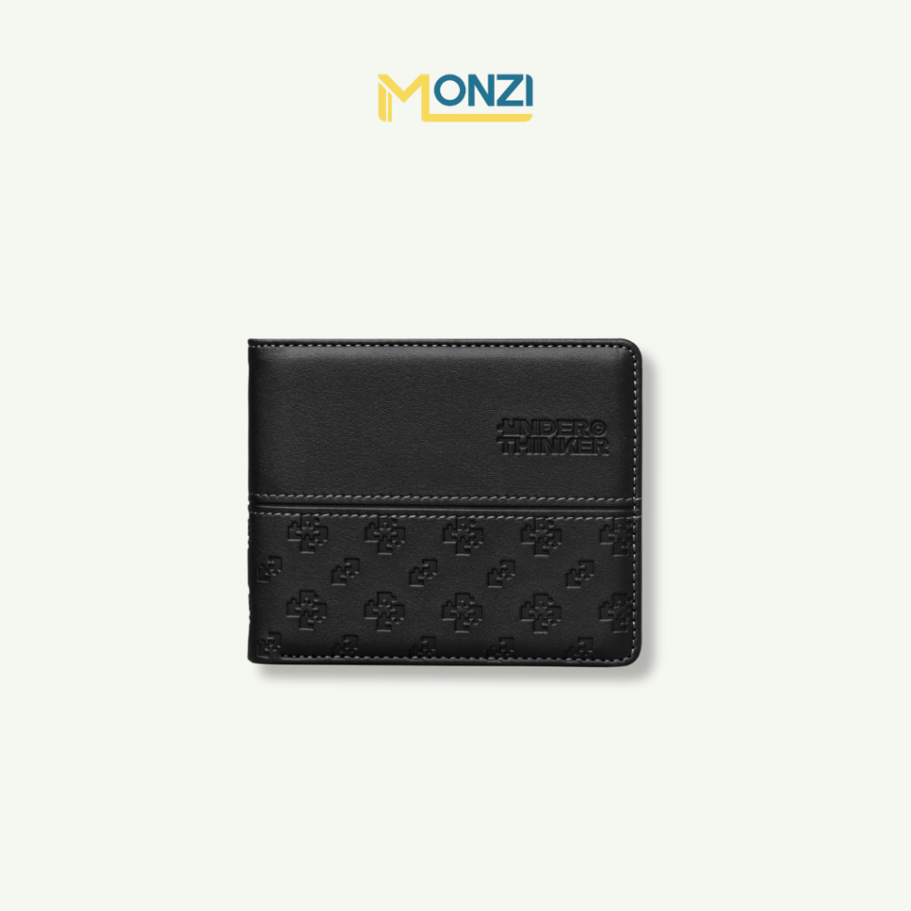 Ví Da PU Ngang Monogram AMOUR Nam Nữ Bóp Đựng Tiền Thẻ Nhiều Ngăn | Local brand MONZI