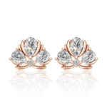 SOOBIN'S QUEEN - Bông Tai Vàng Tây 10k Gắn Đá CZ BTPTB408 Huy Thanh Jewelry — ảnh 2