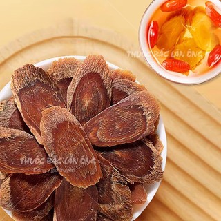 Hồng sâm Hàn Quốc 100g, nhân sâm thái lát mỏng, thơm, không tẩm đường, nguyên vị, dùng pha trà, hầm canh