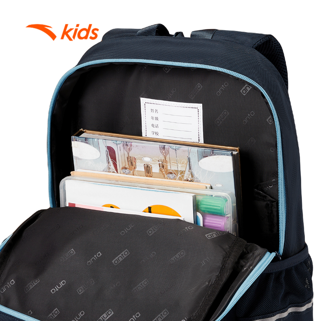 Balo Thời Trang Bé Trai ANTA KIDS 3925A8158. Đi Học, Đi Chơi
