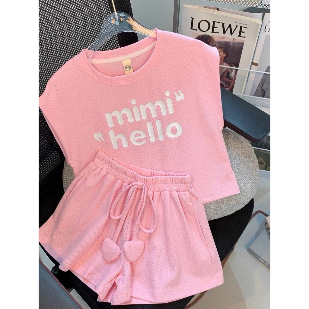 [Peinn] SÉT bộ 3 lỗ mùa hè bé gái MINIHELLO phong cách (cả bộ) M001 - EB143