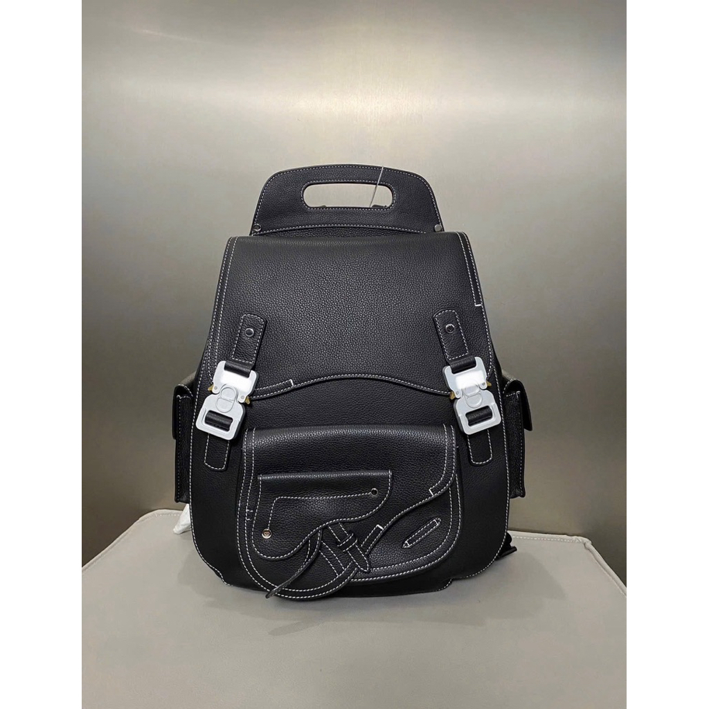 ⚡️[Hight Quality] Balo Nam Nữ D11 Max1 Ga11op Backpack - Điểm Nhấn Khóa Bấm Phối Trắng Cao Cấp Size Lớn