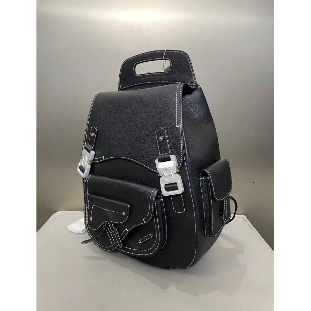 ⚡️[Hight Quality] Balo Nam Nữ D11 Max1 Ga11op Backpack - Điểm Nhấn Khóa Bấm Phối Trắng Cao Cấp Size Lớn