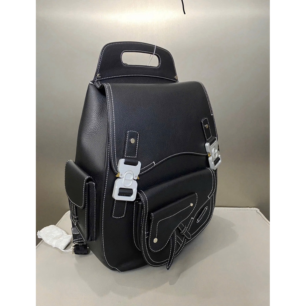 ⚡️[Hight Quality] Balo Nam Nữ D11 Max1 Ga11op Backpack - Điểm Nhấn Khóa Bấm Phối Trắng Cao Cấp Size Lớn