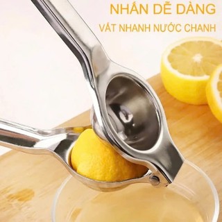 DỤNG CỤ VẮT CHANH INOX CHỐNG GỈ BÊN ĐẸP - Kẹp Vắt Chanh Dùng Cho Pha Chế,Kẹp Chanh Ép Lấy Nước Nhanh Chóng