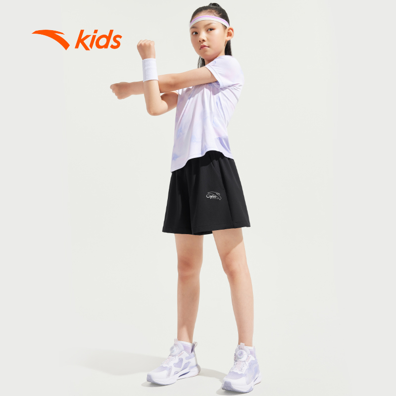 Quần Short Thể Thao Bé gái Sports Big Kids 7-14 Years Woven Shorts ANTA KIDS A625B5302