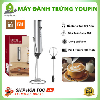 Máy Đánh Trứng Tạo Bọt Cà Phê XM Youpin Chất Liệu Thép 304 An Toàn, Tiện Lợi, Bảo Hành 24 Tháng