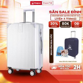 Vali kéo du lịch Kingsun KS-218 Size 24 nhựa được bảo hành 5 năm