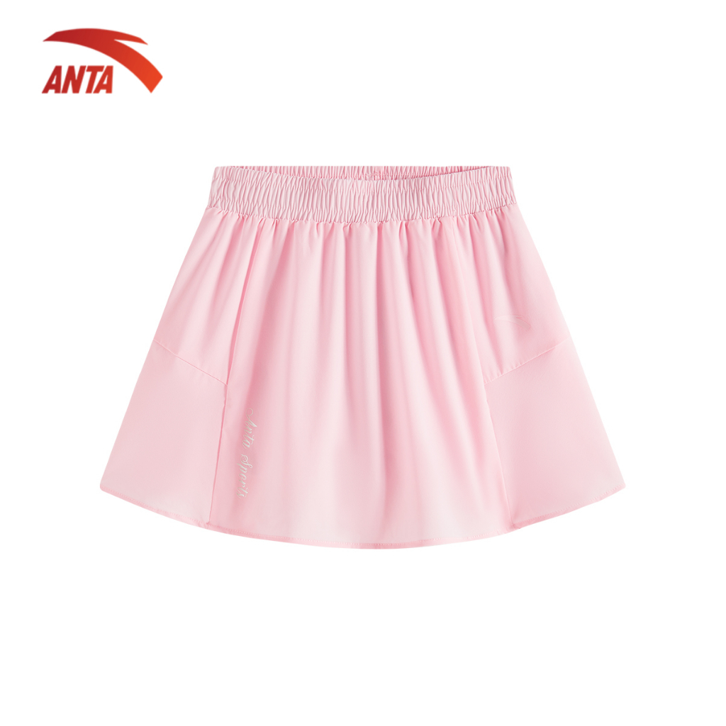 Chân Váy Thể Thao Bé gái Running Little Kids 4-7 Years Knit Dress ANTA Kids 362538717U