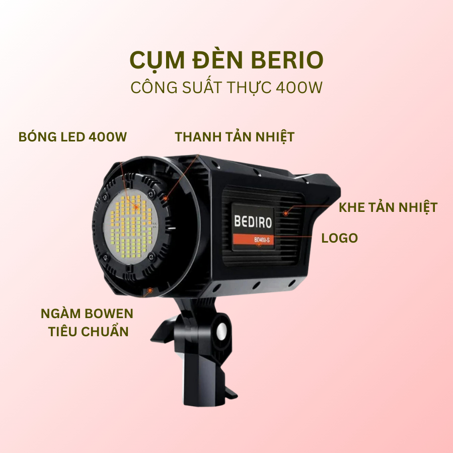 Đèn Livestream, Bộ Đèn Studio Softbox Hình Cầu Công Suất Lớn 3 Màu Ánh Sáng - Hỗ Trợ Livestream, Quay Video, Chụp Ảnh