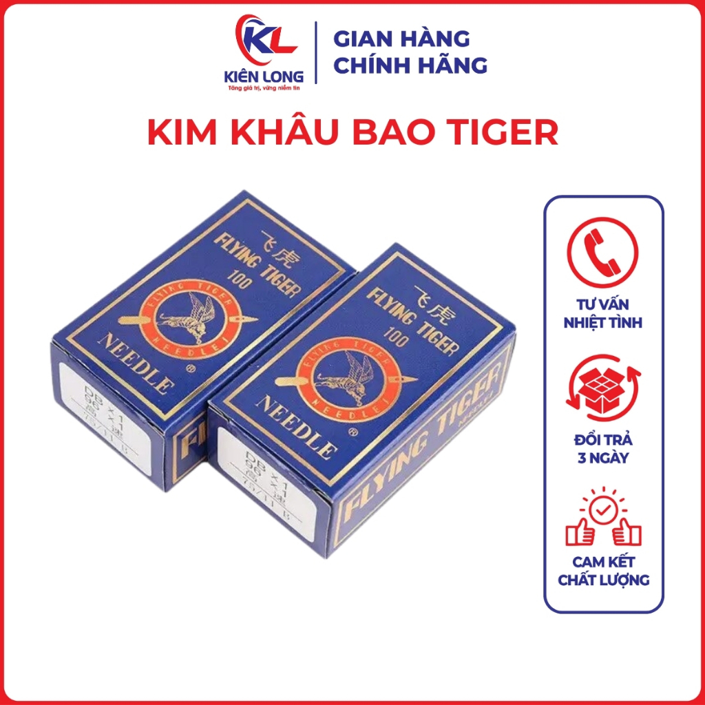 Kim Khâu Bao TIGER GK9-1 #26 – Chính Hãng, Dùng Cho Máy GK9-500 (Vỉ 10 Cái)