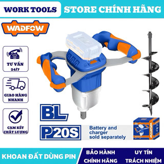 Máy khoan đất dùng pin 20V WADFOW WQE15801 (Không kèm pin sạc)