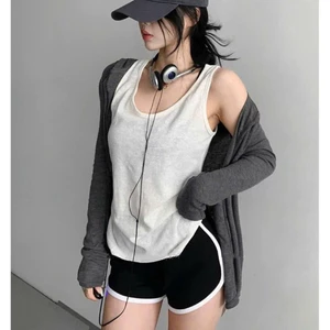Áo Ba Lỗ Nữ Xước Form Rộng Áo Sát Nách Nữ Thun Tron Chất Cotton