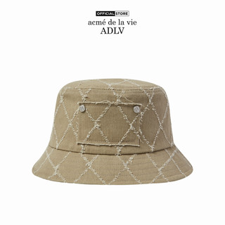 Mũ Bucket ADLV Diamond Washing màu Nâu nhạt - Hàng chính hãng