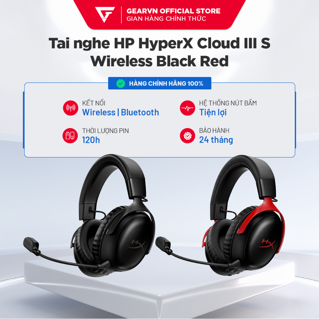 Tai nghe HyperX Cloud III S Wireless