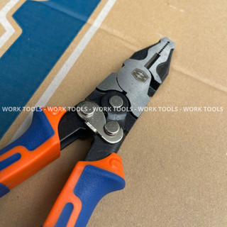 ĐỒ NGHỀ WADFOW Kềm răng trợ lực 8"/200mm WPL1768