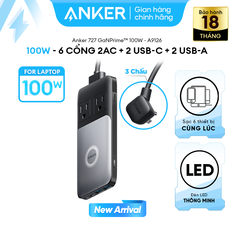 Trạm sạc Anker 727