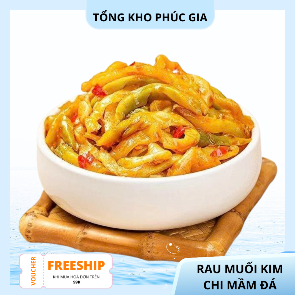 Rau muối kim chi mầm đá chua cay đặc sản Vân Nam Trung Quốc ( gói to ...