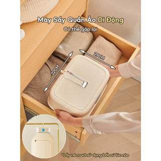 Máy Sấy Quần Áo Gấp Gọn YANGZI GX-G1 Công suất 430W, Công Nghệ Sấy 3D, Tiện Lợi, Bảo Hành 24 Tháng