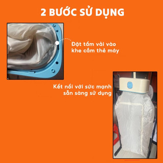 Máy Sấy Quần Áo Gấp Gọn YANGZI GX-G1 Công suất 430W, Công Nghệ Sấy 3D, Tiện Lợi, Bảo Hành 24 Tháng