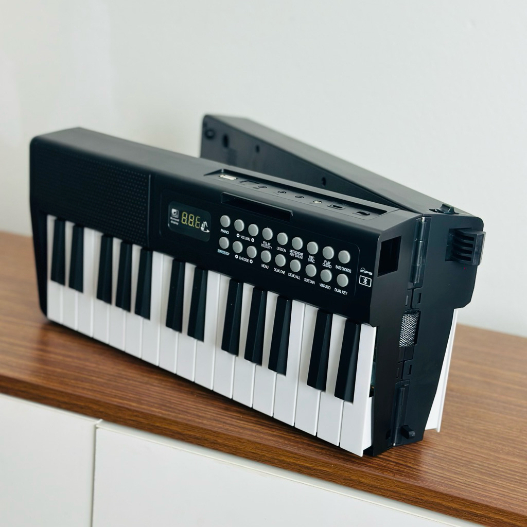 Đàn Piano Điện VicTor Gấp Gọn 61 phím, Phím lực -Tặng Khoá Học Online