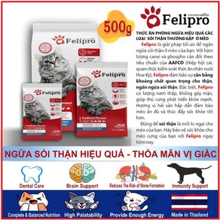 Thức Ăn Hạt Cho Mèo Felipro Vị Hải Sản Bao 8kg Hỗ Trợ Tiết Niệu Mọi Lứa Tuổi