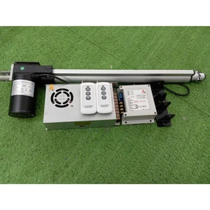 Bộ 1 tay xilanh điện 24V-3000N hành trình 40cm dùng cho cửa sổ giếng trời tự động